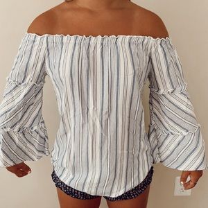 off the shoulder top
